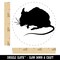 Mouse Solid Self-Inking Rubber Stamp for Stamping Crafting Planners